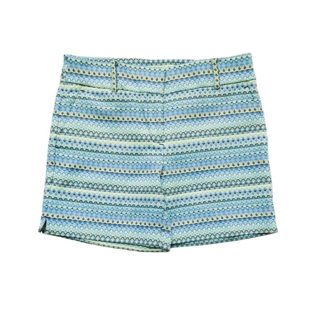 NWT LOFT Geo Jacquard Riviera Shorts Size 2 Womens XS 6 Inch New - Picture 5 of 9